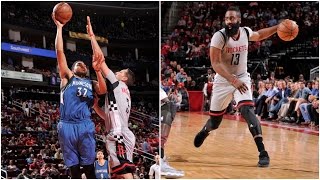 Karl-Anthony Towns - Minnesota Timberwolves - James Harden - Houston Rockets