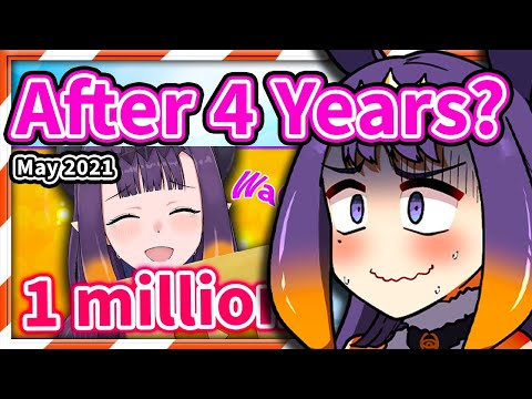 Why It Took Almost 4 Years for Ina to Get Her 1 Million Sub Gift 【Ninomae Ina'nis  / HololiveEN】