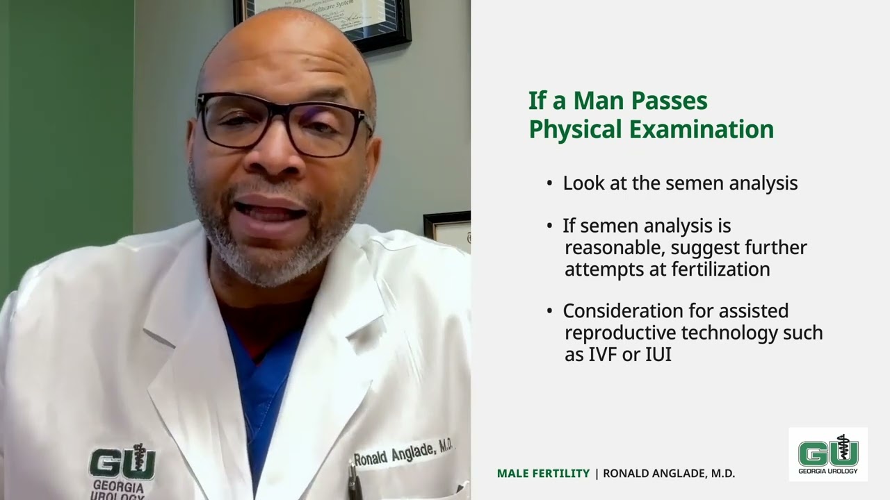 Male Fertility Webinar with Dr. Anglade