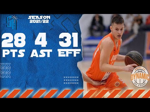 Ilija Milijasevic (2004) Game Highlights vs Metalac || KLS League - 28 Pts, 4 Ast