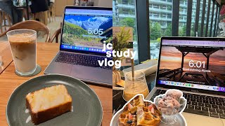 junior college productive study vlog singapore | academic weapon era 🤓, stressed out strugging bruh