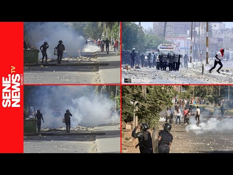 DIRECT : Intervention musclée des forces de l'ordre à l'UCAD, le campus en pleine panique