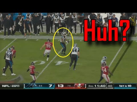 "Backwards out of bounds" | Carolina Panthers Vs Tampa Bay Buccaneers
