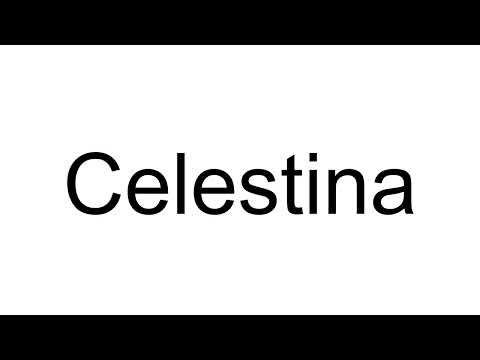 How to Pronounce Celestina (Italian)