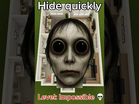 Choose a place to hide. Survive until the end. #hideandseek #survive #horror #game