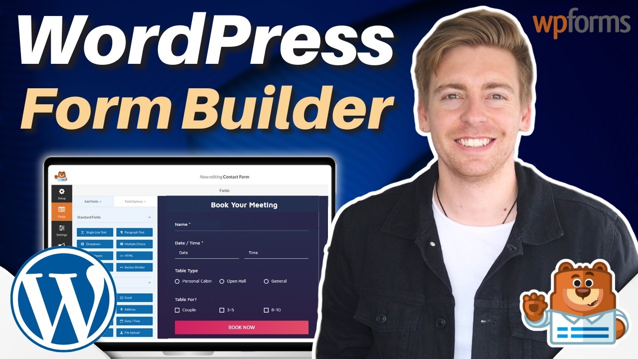 How to Build No-Code Forms in WordPress for Beginners (WPForms Tutorial)