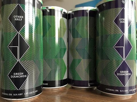 Beer Review #77 - Other Half Brewing Co - Green Diamonds - 9.1% ABV