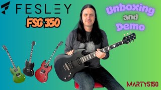 Video thumbnail for The Fesley FSG 350 Electric Guitar - An Excellent Value At $189 - Full Review And Demo by Marty5150