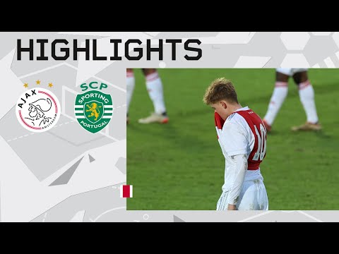 Late drama 🥺.. | Highlights Ajax O18 - Sporting CP O18 | UEFA Youth League