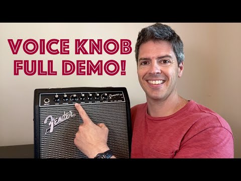 3 Things That Will Help YOU Use The Voice Knob on the Fender Champion 20 (Review, Settings, Demo)