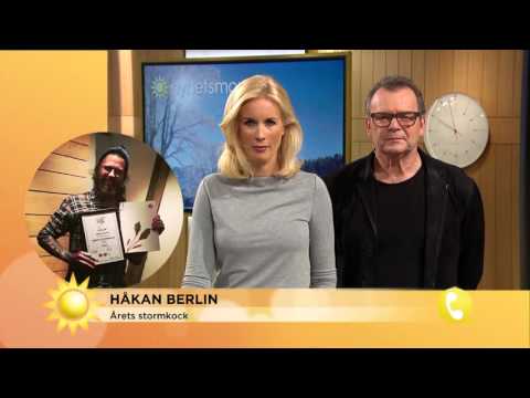 Håkan vann titeln Årets Stormkock - Nyhetsmorgon (TV4)
