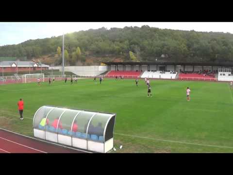 Gol de José Manuel. Atlético Bembibre 2 - Zamora CF 3 (Gol de José Manuel, 1-1)