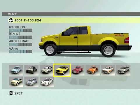 ford racing 3 gba gameshark codes