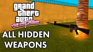 GTA: Vice City Stories - All Hidden Weapons