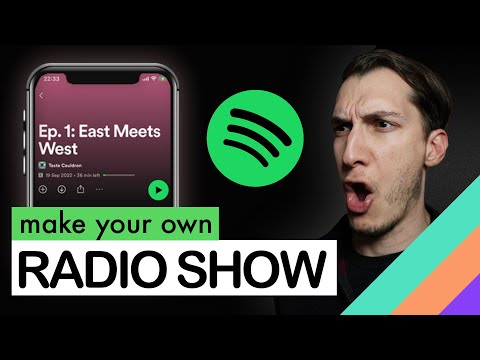 Make your own radio show with Spotify's Music + Talk feature!