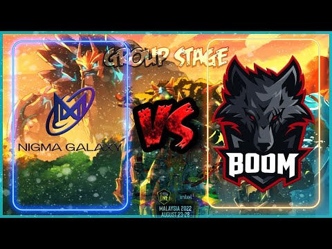 NIGMA GALAXY vs BOOM Esports | ESL ONE Malaysia 2022 Highlights | B02 | Group Stage.