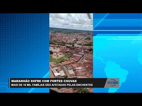 Mais de 18 mil famílias são afetadas por enchentes no Maranhão 23 03 2023