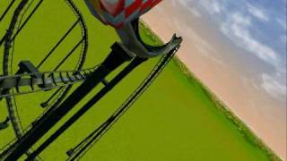 preview picture of video 'Roller Coaster Tycoon 3 - Zweiundzwanzig Invertierungen'