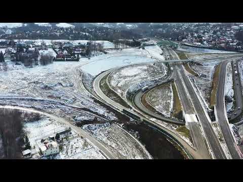 S1 Dankowice - Bielsko-Biała Hałcnów tuż przed oddaniem do ruchu, grudzień 2025 r.