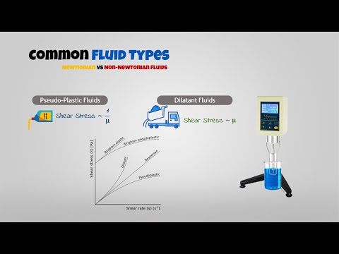 Common Fluid Types: Newtonian and Non-Newtonian Fluids