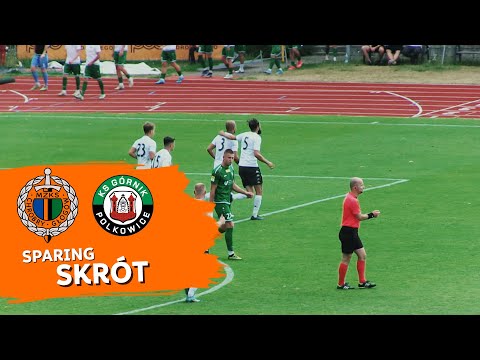 SPARING: Chrobry Głogów - Górnik Polkowice 1:2 (skrót)