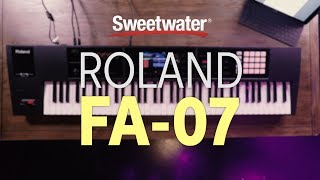 Video thumbnail for Roland FA-07 Demo with Scott Tibbs by Sweetwater