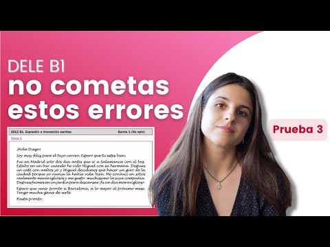 ¿Por qué este texto no es APTO? DELE B1 - Prueba Escrita