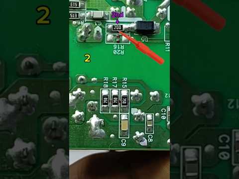 how to read smd resistor resistance value with two zero zero code #tips #resistance #tutorial #smd