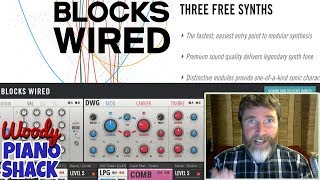 Video thumbnail for Native Instruments BLOCKS WIRED | Modular madness by Woody Piano Shack