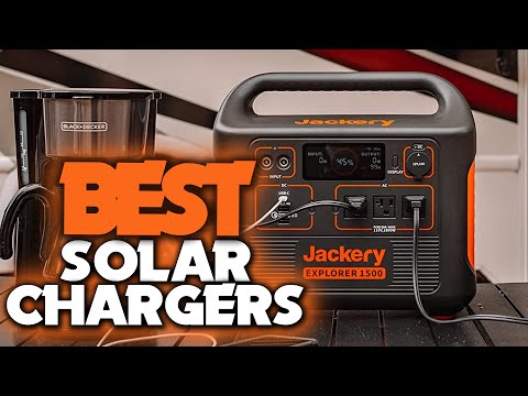 Top 7 Best Solar Chargers - best solar chargers 2023 - top 7 best portable solar chargers on amazon