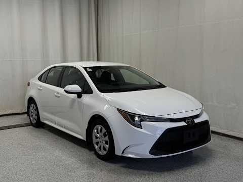 2020 Toyota Corolla in White for sale at Park Mazda in Sherwood Park, AB