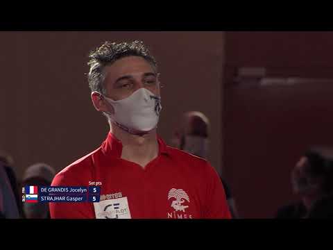 DE GRANDIS vs STRAJHAR - Bronze classique hommes | Sud de France Nîmes Archery Tournament 2021