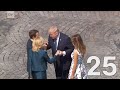 Trump's never-ending handshake with Macron