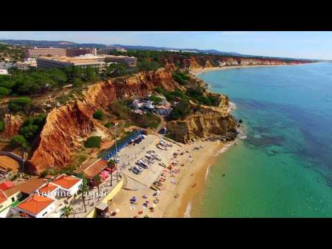 Olhos de agua, Algarve, By VistaDrone