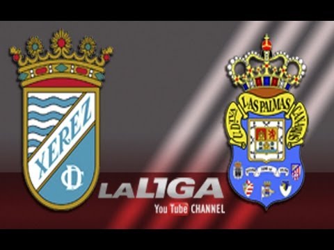 Gol de José Manuel Rueda de penalti (1-1) en el Xerez - UD Las Palmas - HD