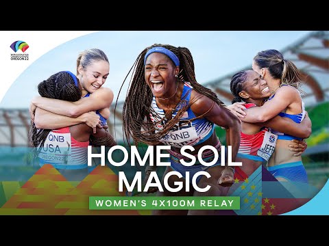 Women's 4x100m Final | World Athletics Championships Oregon 2022
