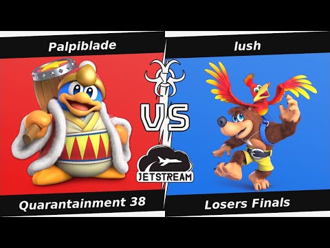 Quarantainment 38 Losers Finals - Palpiblade (Pac Man) Vs. lush (Banjo) Smash Ultimate - SSBU