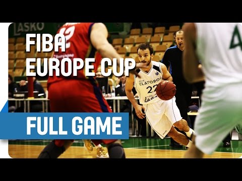 Zlatorog Lasko (SLO) v Elan Chalon (FRA) - Full Game - Group D - FIBA Europe Cup