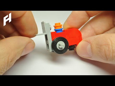 How to build the microscale Lego Forklift (MOC)