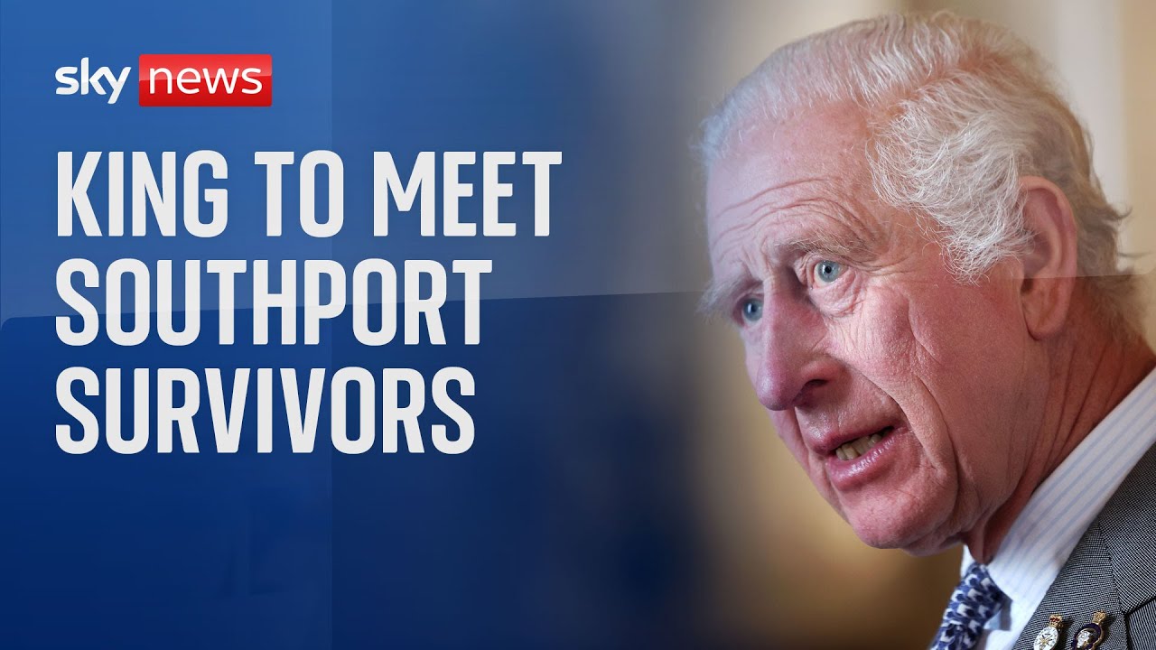 Southport stabbings: King to meet young survivors of attack