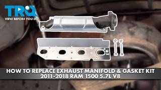 How to Replace Exhaust Manifold & Gasket Kit 2011-2018 Ram 1500 5.7L V8