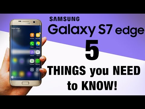 Samsung Galaxy S7 - 5 Things you NEED to know BEFORE buying! Video
