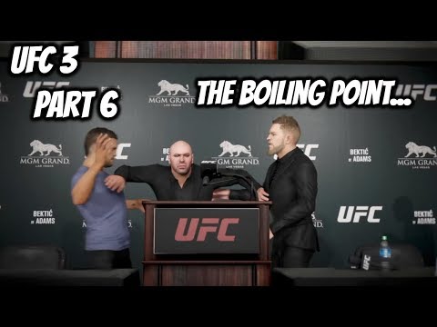 UFC 3 Career mode part 6: The Rivalry!! New Contract!!