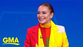Lindsay Lohan talks new film, 'Falling for Christmas' l GMA video