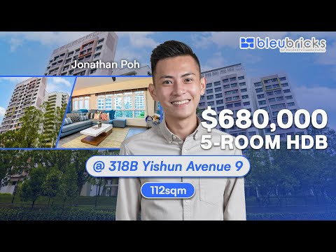 Singapore HDB | 318B Yishun Avenue 9 - 5-Room HDB Home Tour | $680,000 | Jonathan Poh