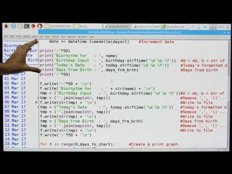 Biorhythm - Python Program