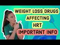 Weight Loss Jabs Are Messing With HRT What Every Woman Needs To Know