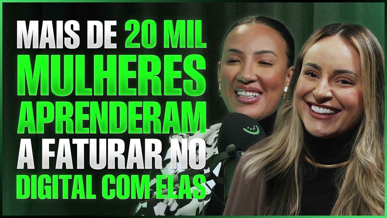 Elas Ensinam Mulheres A Empreender No Digital | Marcelle Rios e Cíntia Pessoa - Kiwicast #401
