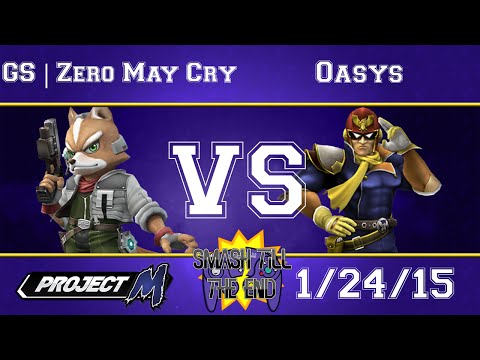 STTE 3 - GS | Zero May Cry (Fox) Vs. Oasys(C.Falcon) SSBPM Loser's Quarters - Project M