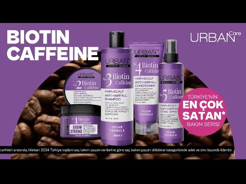 URBAN Care Biotin Caffeine Saç Bakım Serisi ile Herkes Kendine Baksın!